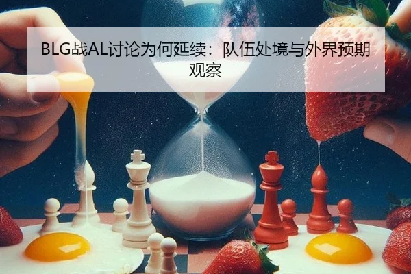 BLG战AL讨论为何延续：队伍处境与外界预期观察 - xingkong